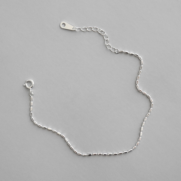 A36497 s925 sterling silver unique design charm bracelet