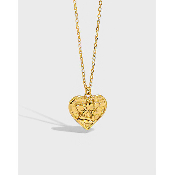 A32964 heartshape heart necklace