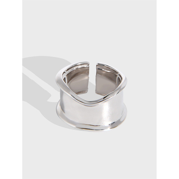 A32522 s925 sterling silver minimalist ring