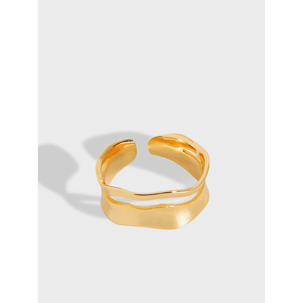 A32494 simple design weaves925 sterling silver ring