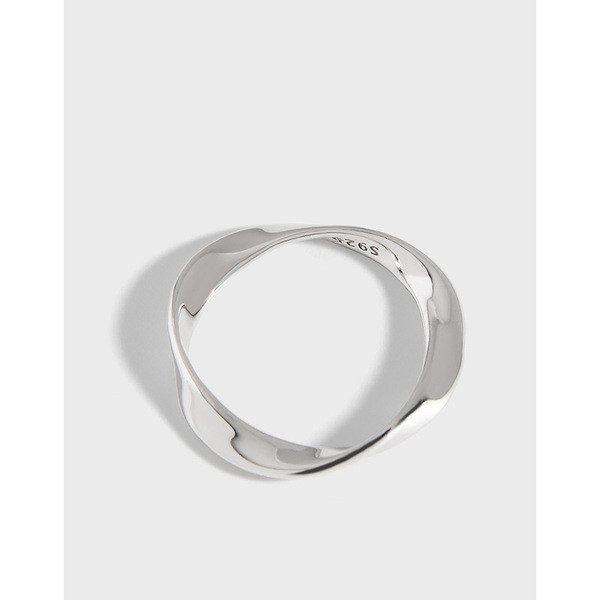 A33395 s925 sterling silver minimalist uniquechic ring