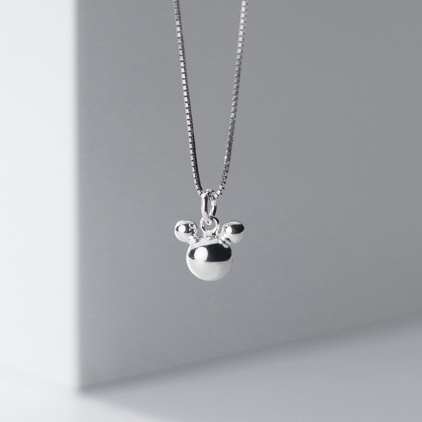 A31055 s925 sterling silver cute pendant accessory necklace