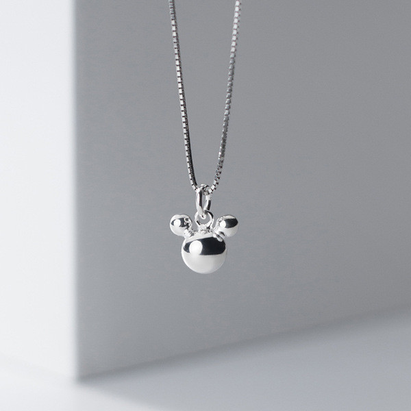 A31055 s925 sterling silver cute pendant accessory necklace