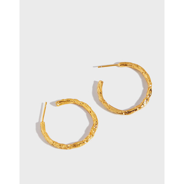 A32723 design golds925 sterling silver earrings