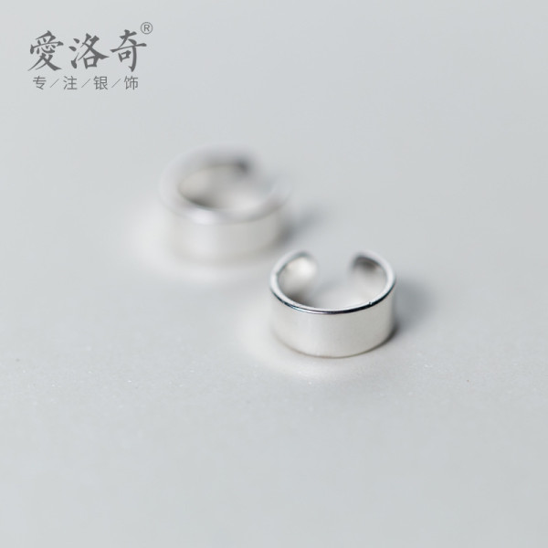 A35871 s925 sterling silver clipon simple fashion clipon unique earrings