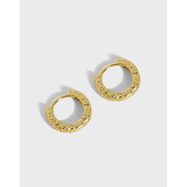 A37410 design minimalist geometric circle earrings