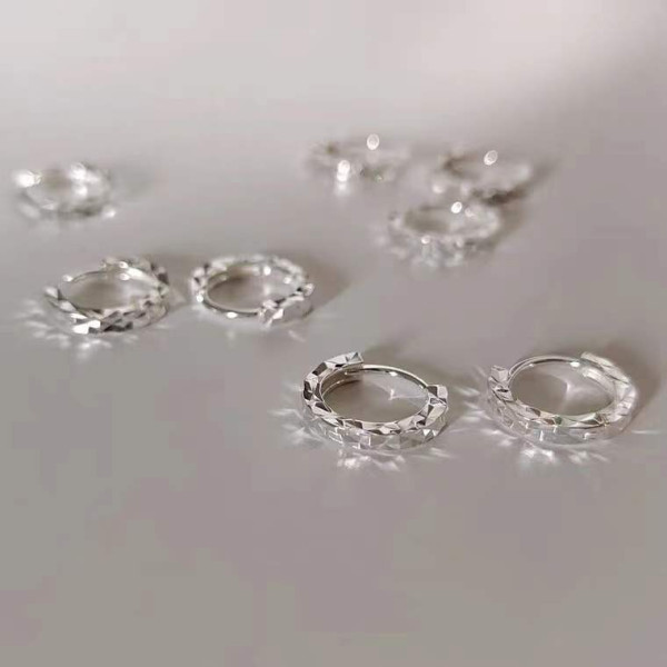 A44623 s925 sterling silver simple cute stud earrings