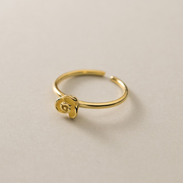 A37016 s925 sterling silver rose ring