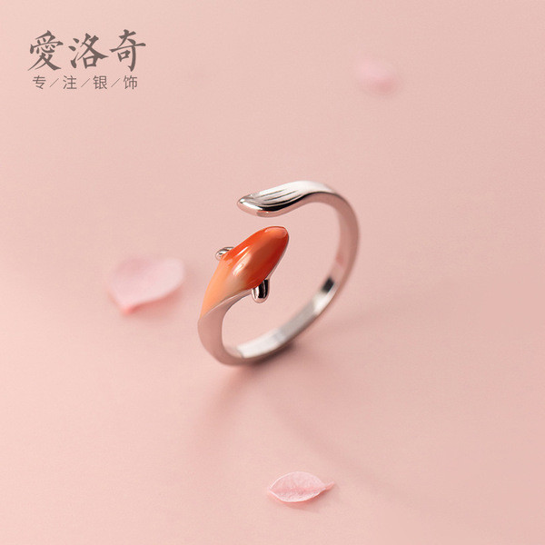A32130 s925 sterling silver unique trendy ring