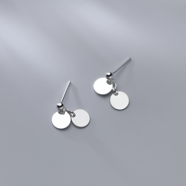 A35618 s925 sterling silver plate earrings
