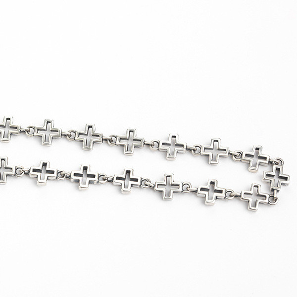 A32983 s925 sterling silver charmbracelet vintage pendant fashion necklace