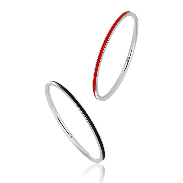 A44231 minimalist s925 sterling silver unique ring