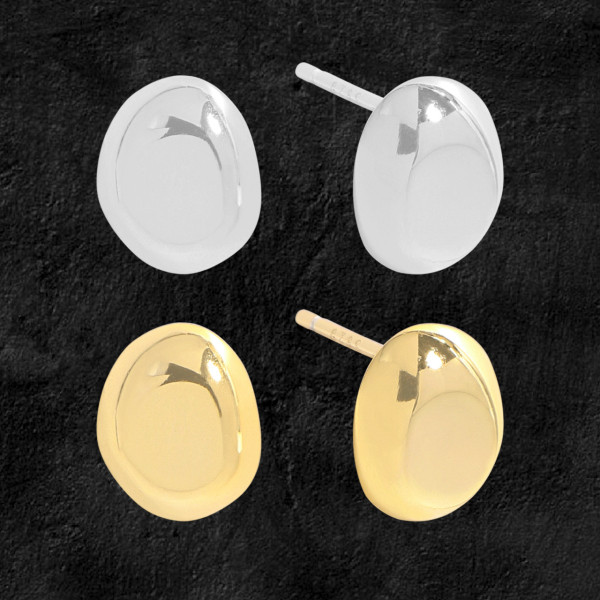 A45904 stud sterling silver s925 earrings