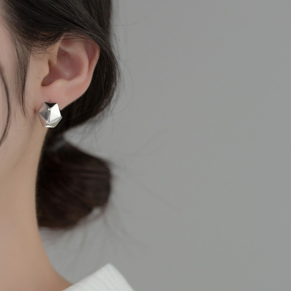 A38110 s925 sterling silver stud design elegant earrings