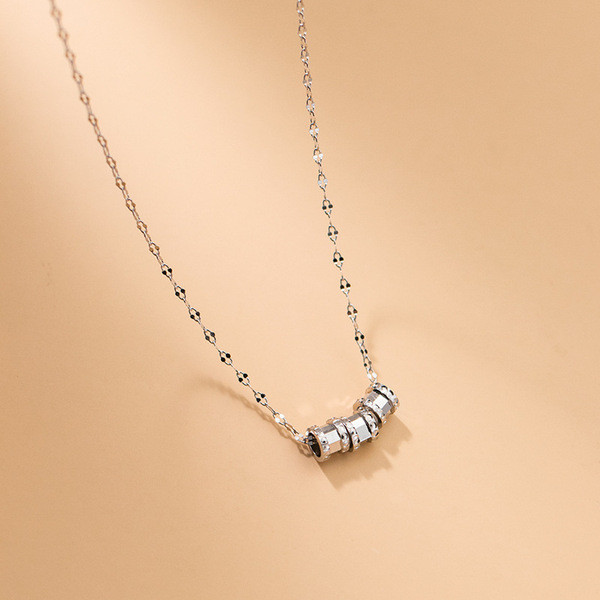 A32393 s925 sterling silver fashion necklace