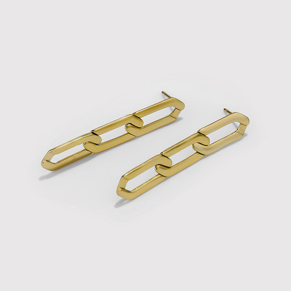 A33589 s925 sterling silver dangleearrings