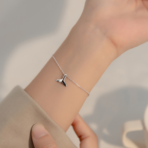 A36097 2019 simple charm chic designs925 sterling silver bracelet