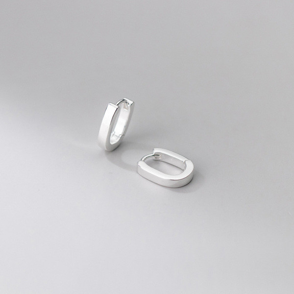 A32223 s925 sterling silver fashionU chic trendy earrings