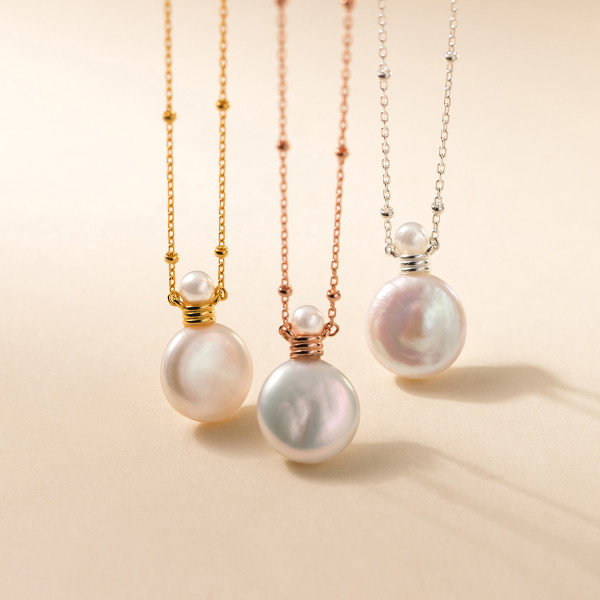 A42820 s925 sterling silver fashion sweet elegant necklace
