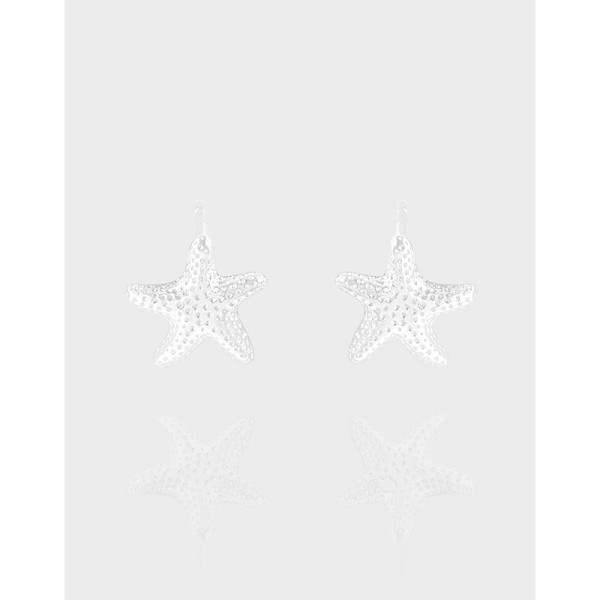 A39866 design minimalist stars quality stud sterling silver s925 earrings