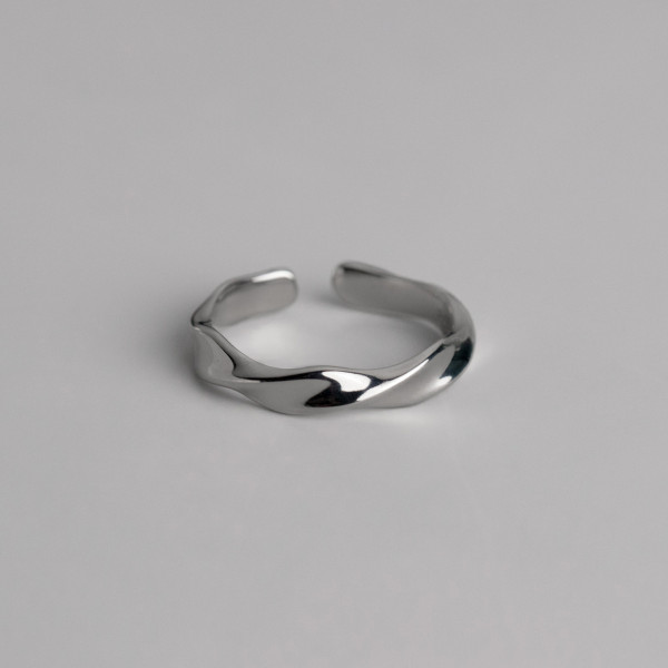 A37015 s925 sterling silver geometric unique chic ring