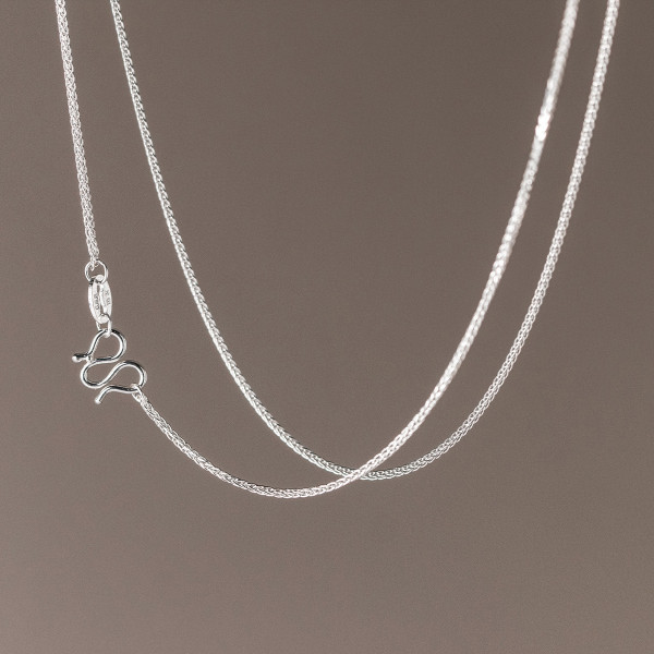 A37224 999 sterling silverw necklace