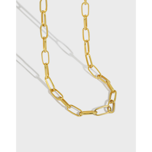 A31542 simple chain quality necklace