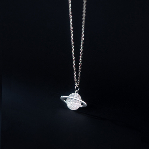 A34063 s925 sterling silver chic trendy ball necklac necklace