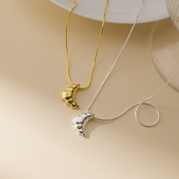 A43505 s925 sterling silver trendy sweet cute dainty necklace