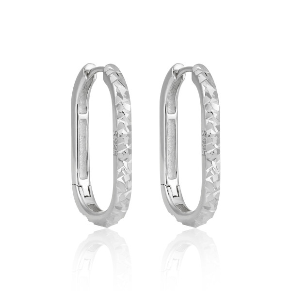 A44233 s925 sterling silver unique earrings