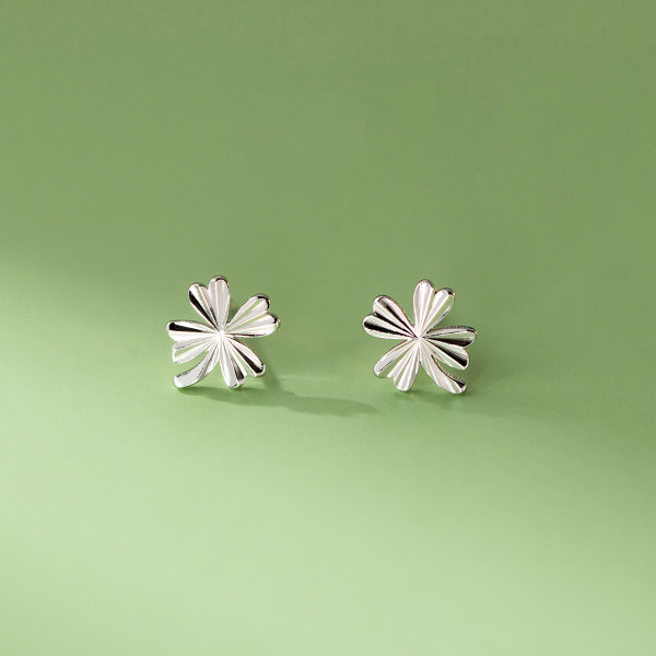 A45959 s925 sterling silver trendy sweet dainty stud earrings