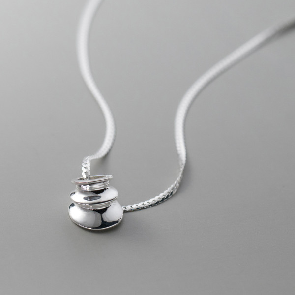 A40854 s925 sterling silver design unique necklace