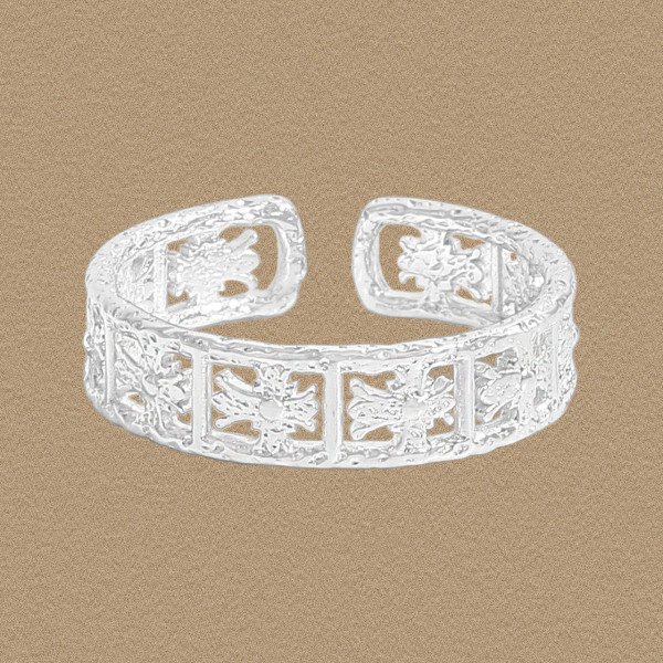 A45466 adjustable sterling silver s925 ring