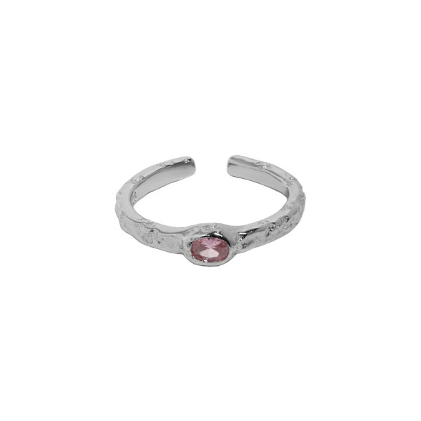 A35164 design cubiczirconia qualitys925 sterling silver adjustable ring