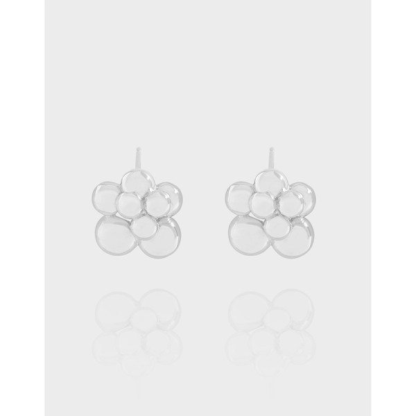 A40062 design big ball quality stud sterling silver s925 earrings