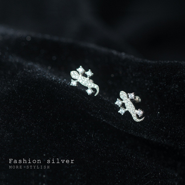 A32302 s925 sterling silver unique earrings