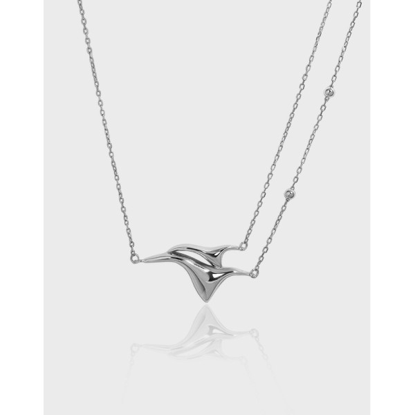 A36775 design minimalist qualitys925 sterling silver necklace