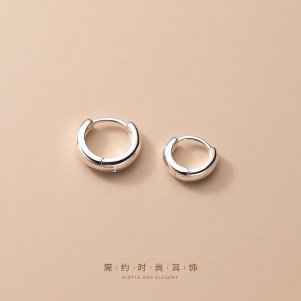 A32378 s925 sterling silver chic unique earrings