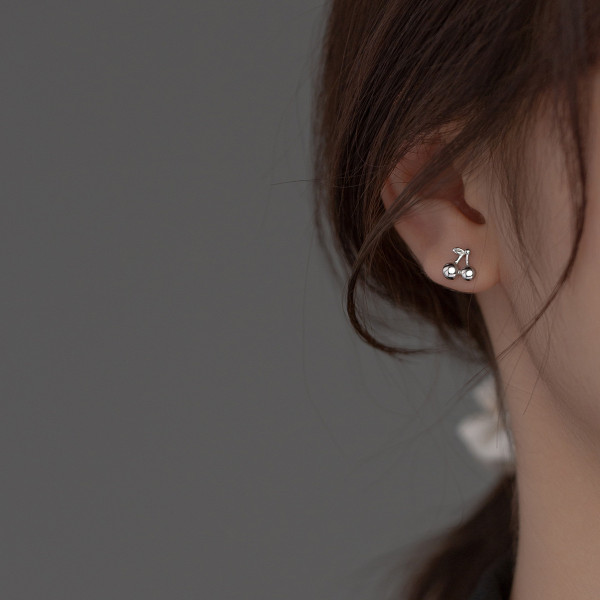 A36605 s925 sterling silver fashion sweet trendy cute earrings