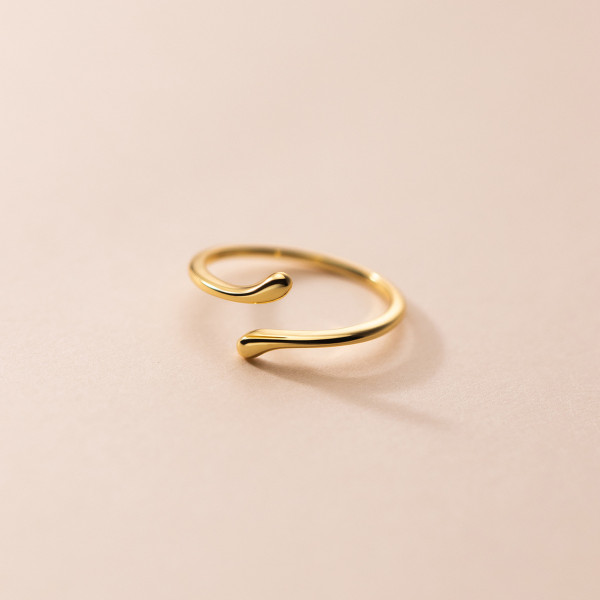 A36188 s925 sterling silver chic simple trendy bar sweet ring