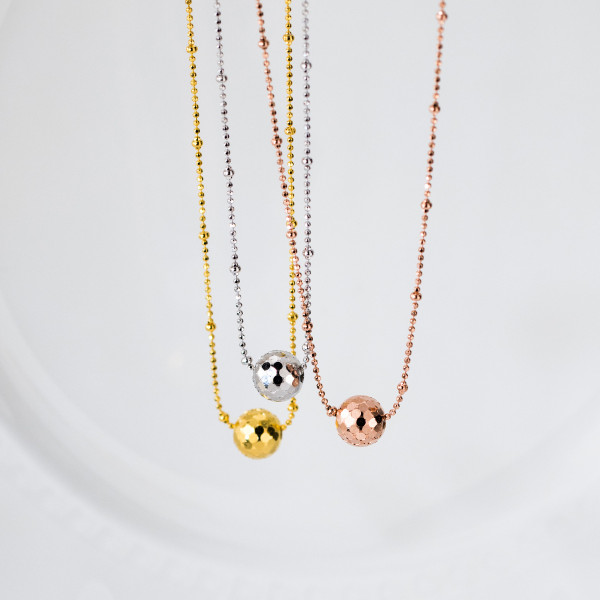A45316 s925 silver trendy sweet necklace