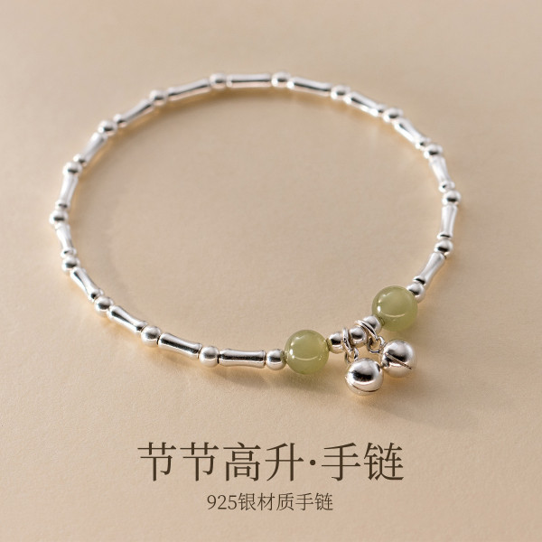 A38962 s925 sterling silver charm design sweet bracelet