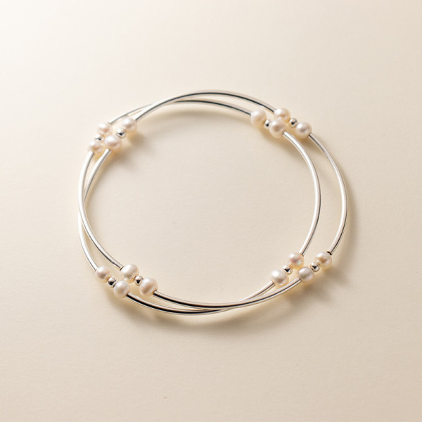 A35016 s925 sterling silver chic charm bracelet