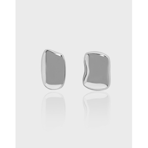 A37375 design minimalist quality s925 sterling silver stud earrings