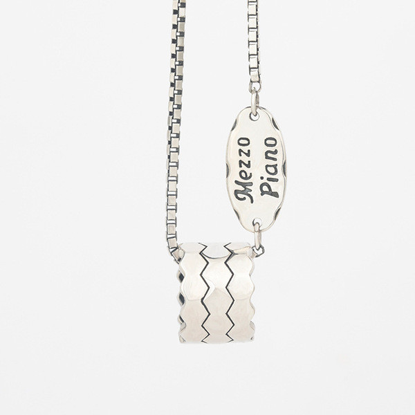 A32892 s925 sterling silver vintage fashion pendant simple necklace