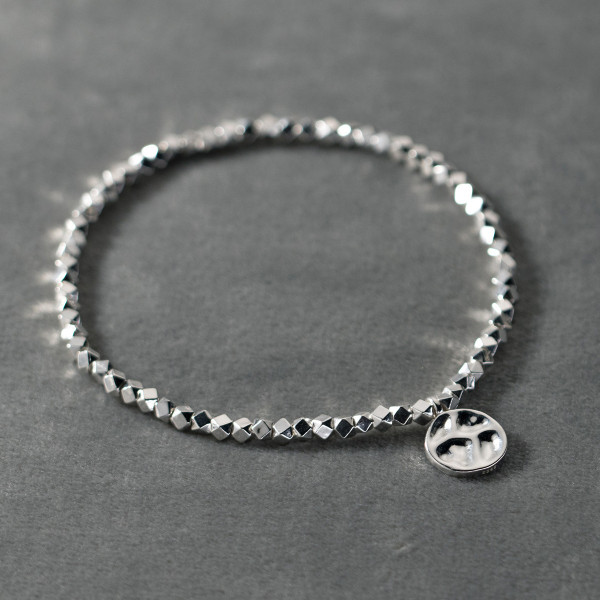 A39812 s925 sterling silver charm trendy design elegant bracelet