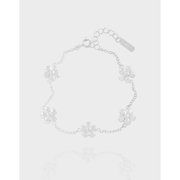 A40515 design geometric charm sterling silver s925 quality bracelet