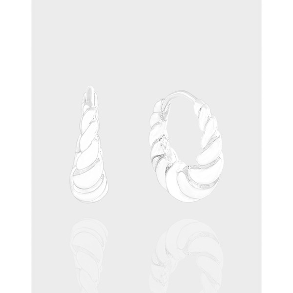 A41466 design sterling silver s925 earrings