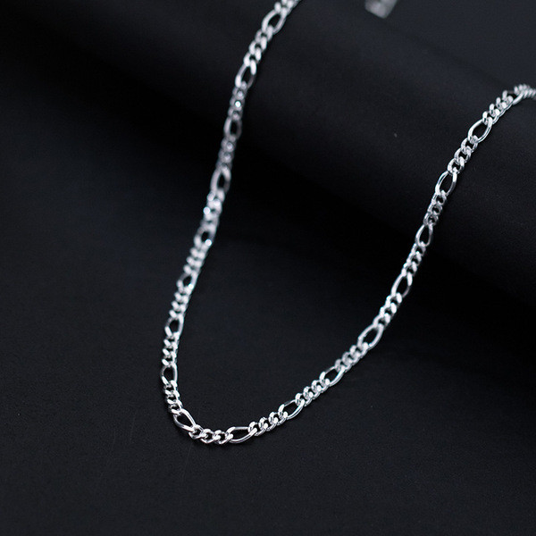 A33991 s925 sterling silver chain necklace