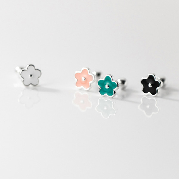 A36851 s925 sterling silver trendy earrings